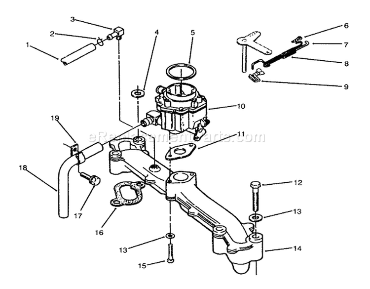Page AD Diagram and Parts List for 73520 5900178-5999999 - 1995 Toro Lawn Tractor