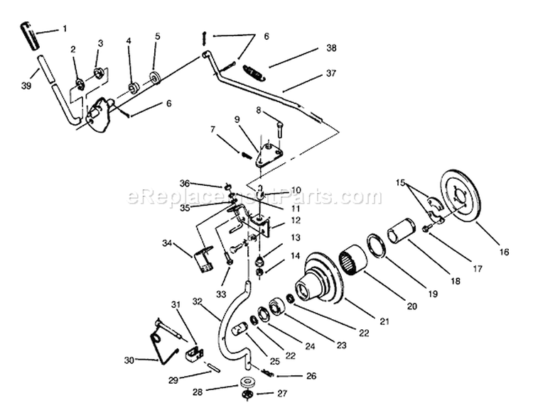 Page AG Diagram and Parts List for 73520 5900178-5999999 - 1995 Toro Lawn Tractor