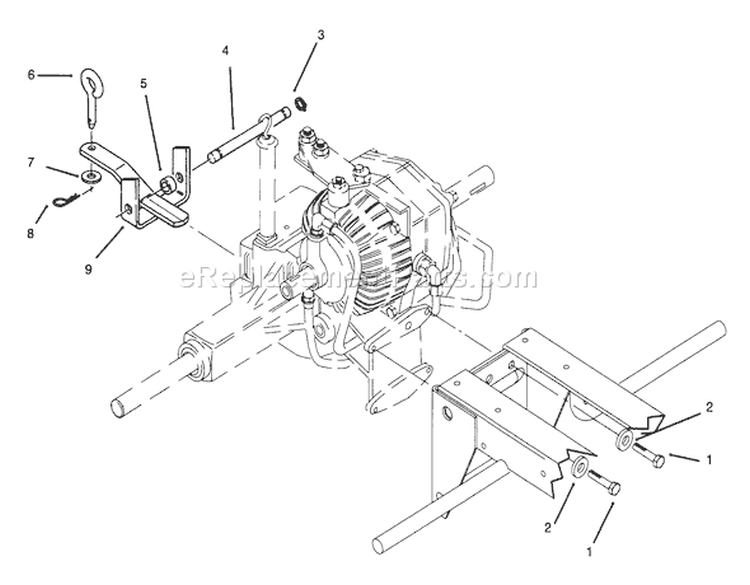 Page AH Diagram and Parts List for 73520 5900178-5999999 - 1995 Toro Lawn Tractor