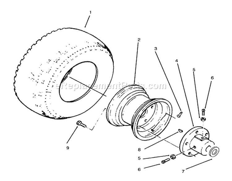 Page AI Diagram and Parts List for 73520 5900178-5999999 - 1995 Toro Lawn Tractor