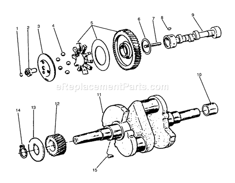 Page F Diagram and Parts List for 73520 5900178-5999999 - 1995 Toro Lawn Tractor