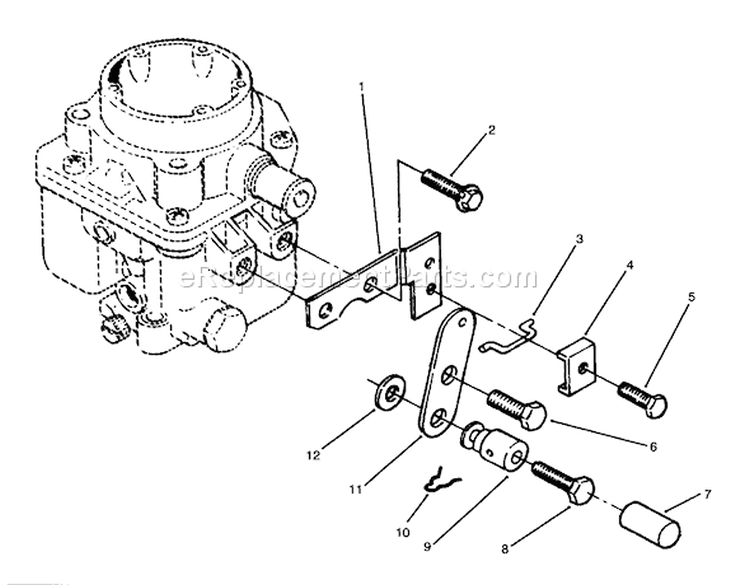 Page H Diagram and Parts List for 73520 5900178-5999999 - 1995 Toro Lawn Tractor