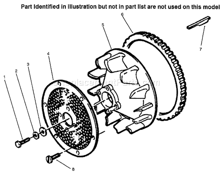 Page K Diagram and Parts List for 73521 7900001-7999999 - 1997 Toro Lawn Tractor