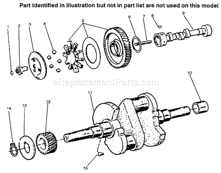 Page D Diagram and Parts List for 73521 7900001-7999999 - 1997 Toro Lawn Tractor