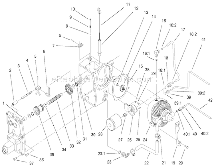Page V Diagram and Parts List for 73545 8900001-8999999 - 1998 Toro Lawn Tractor