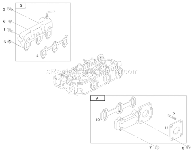 Page P Diagram and Parts List for 73552 9900001-9999999 - 1999 Toro Lawn Tractor