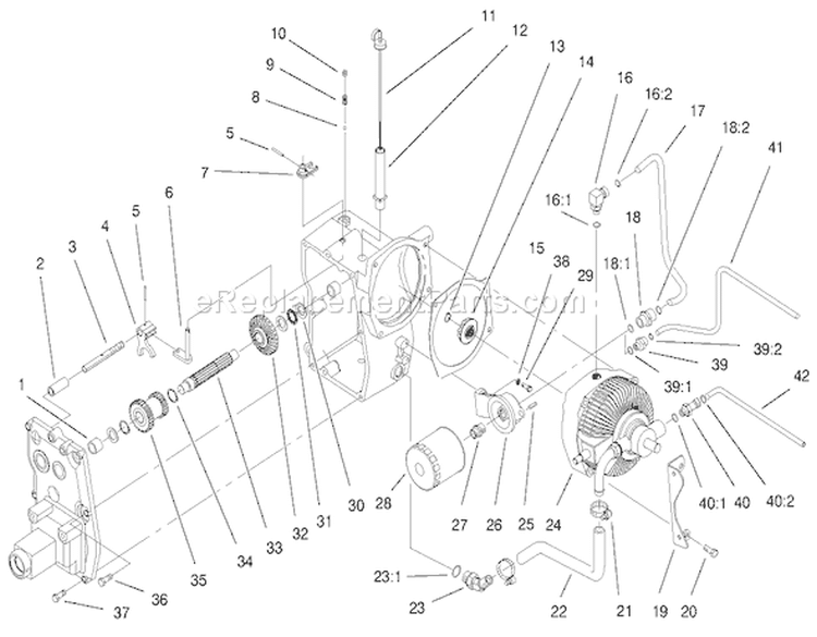 Page AA Diagram and Parts List for 73560 8900001-8999999 - 1998 Toro Lawn Tractor