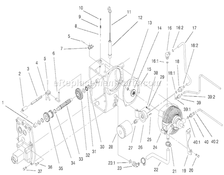 Page X Diagram and Parts List for 73561SEI 200000001-200999999 - 2000 Toro Lawn Tractor