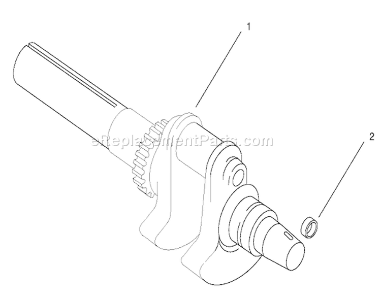 Page M Diagram and Parts List for 73471 200000001-200999999 - 2000 Toro Lawn Tractor