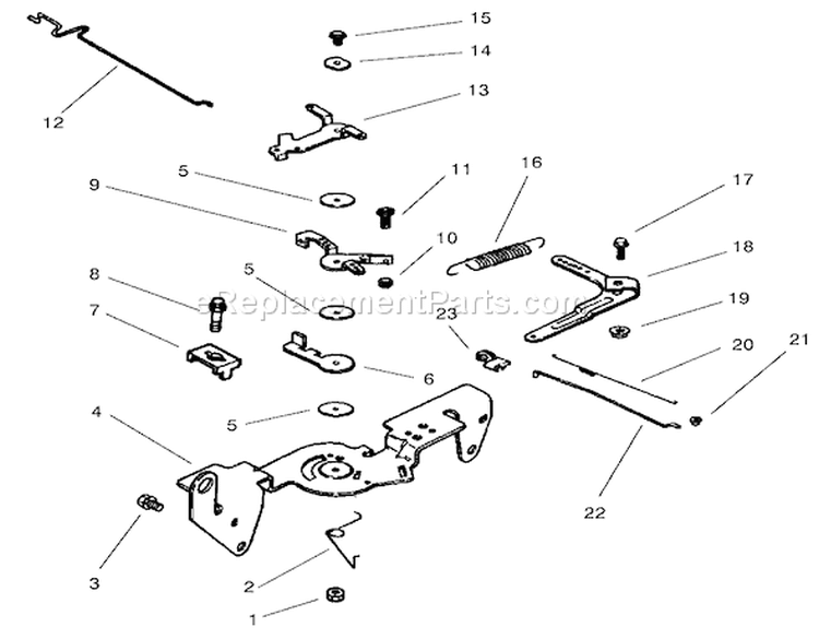 Page AE Diagram and Parts List for 73471 200000001-200999999 - 2000 Toro Lawn Tractor
