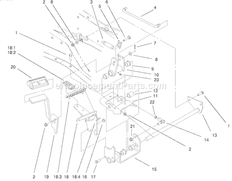 Page AJ Diagram and Parts List for 73471 200000001-200999999 - 2000 Toro Lawn Tractor