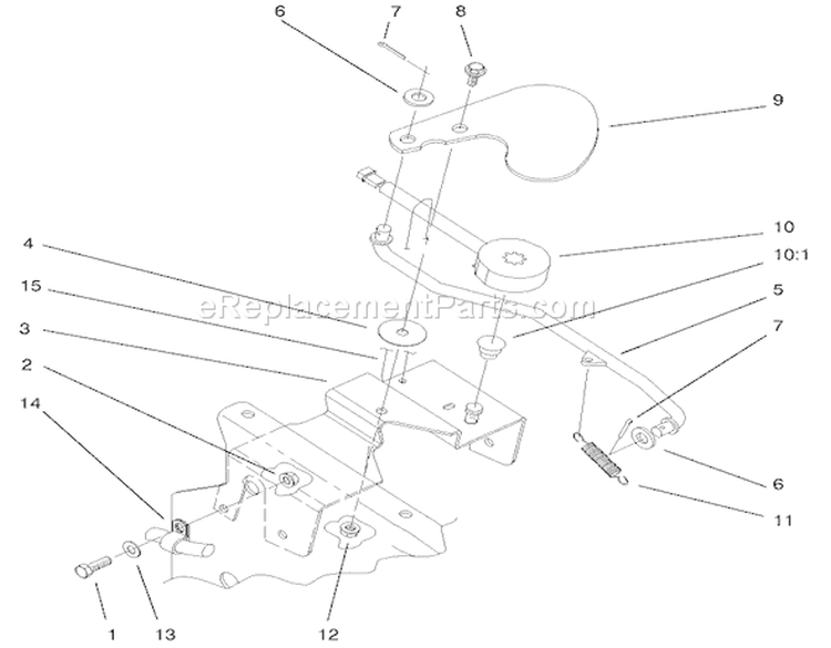 Page D Diagram and Parts List for 73471 200000001-200999999 - 2000 Toro Lawn Tractor