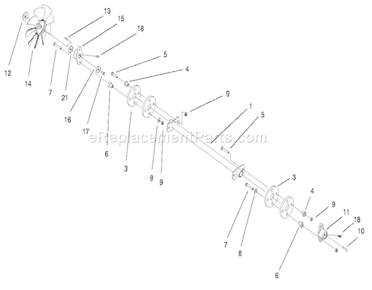 Page F Diagram and Parts List for 73471 200000001-200999999 - 2000 Toro Lawn Tractor