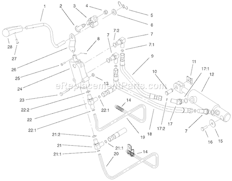 Page AL Diagram and Parts List for 73471 210000001-210999999 - 2001 Toro Lawn Tractor