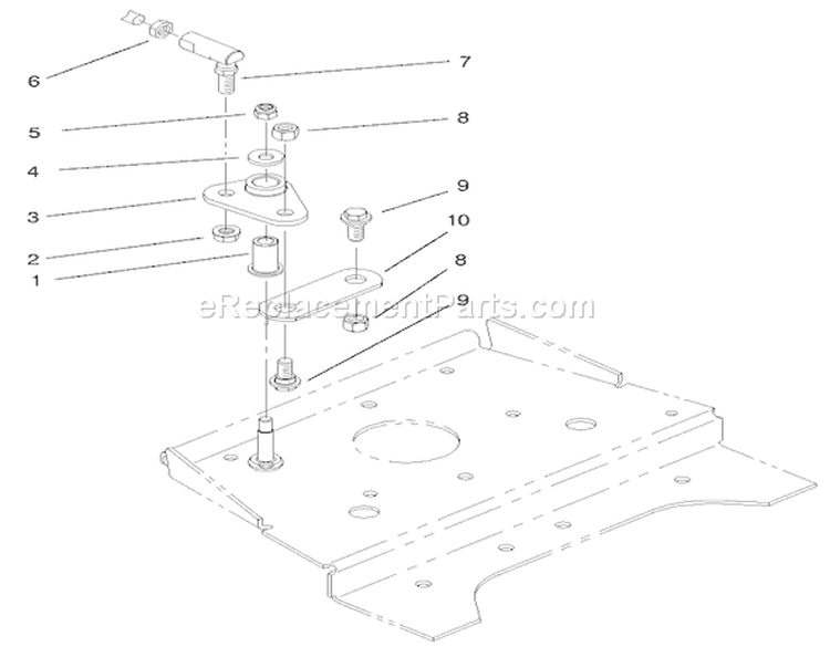 Page J Diagram and Parts List for 73542 9900001-9999999 - 1999 Toro Lawn Tractor