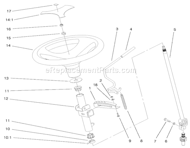 Page AE Diagram and Parts List for 73542 9900001-9999999 - 1999 Toro Lawn Tractor