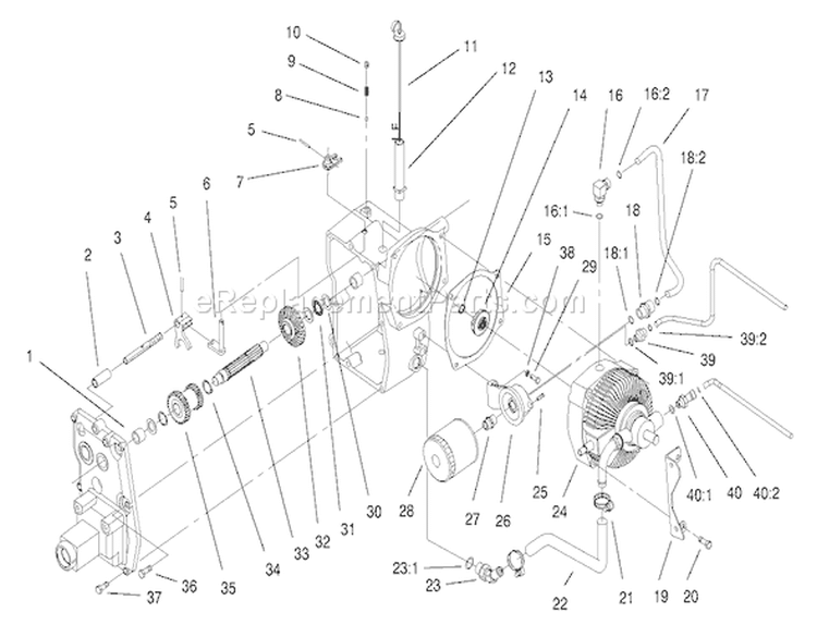 Page V Diagram and Parts List for 73547 200000242-200999999 - 2000 Toro Lawn Tractor