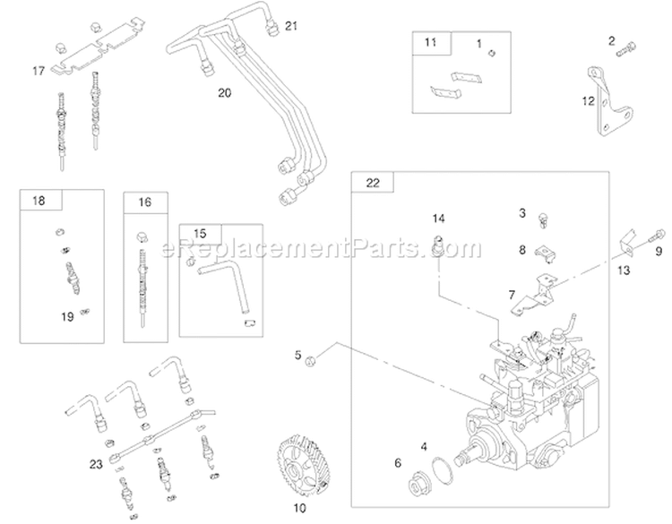 Page J Diagram and Parts List for 73552 200000001-200999999 - 2000 Toro Lawn Tractor