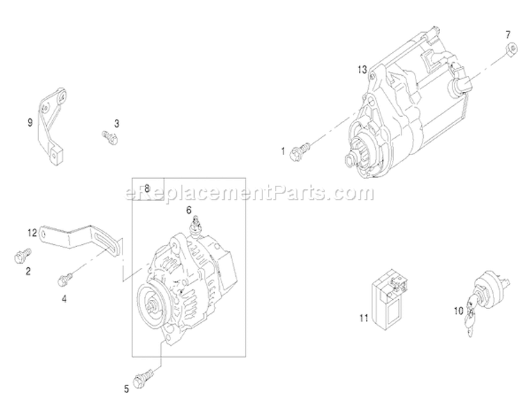 Page Q Diagram and Parts List for 73552 200000001-200999999 - 2000 Toro Lawn Tractor