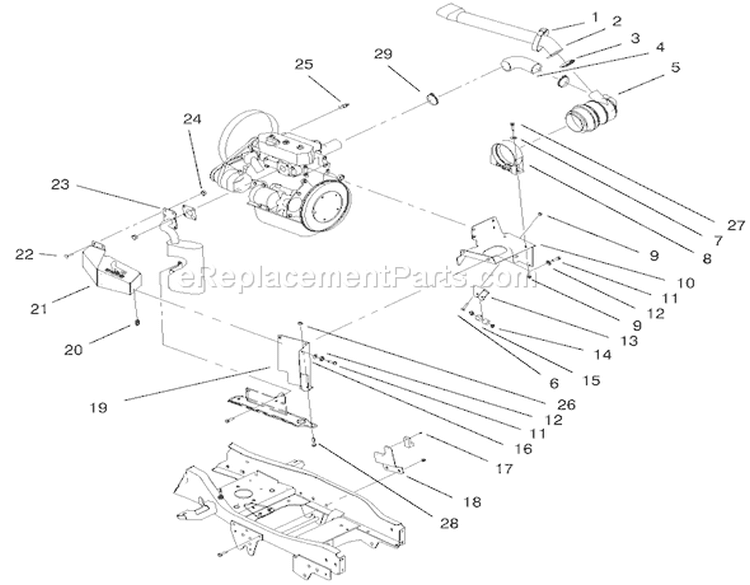 Page AG Diagram and Parts List for 73552 200000001-200999999 - 2000 Toro Lawn Tractor