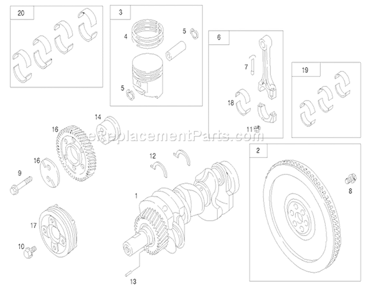 Page H Diagram and Parts List for 73590 210000001-210999999 - 2001 Toro Lawn Tractor