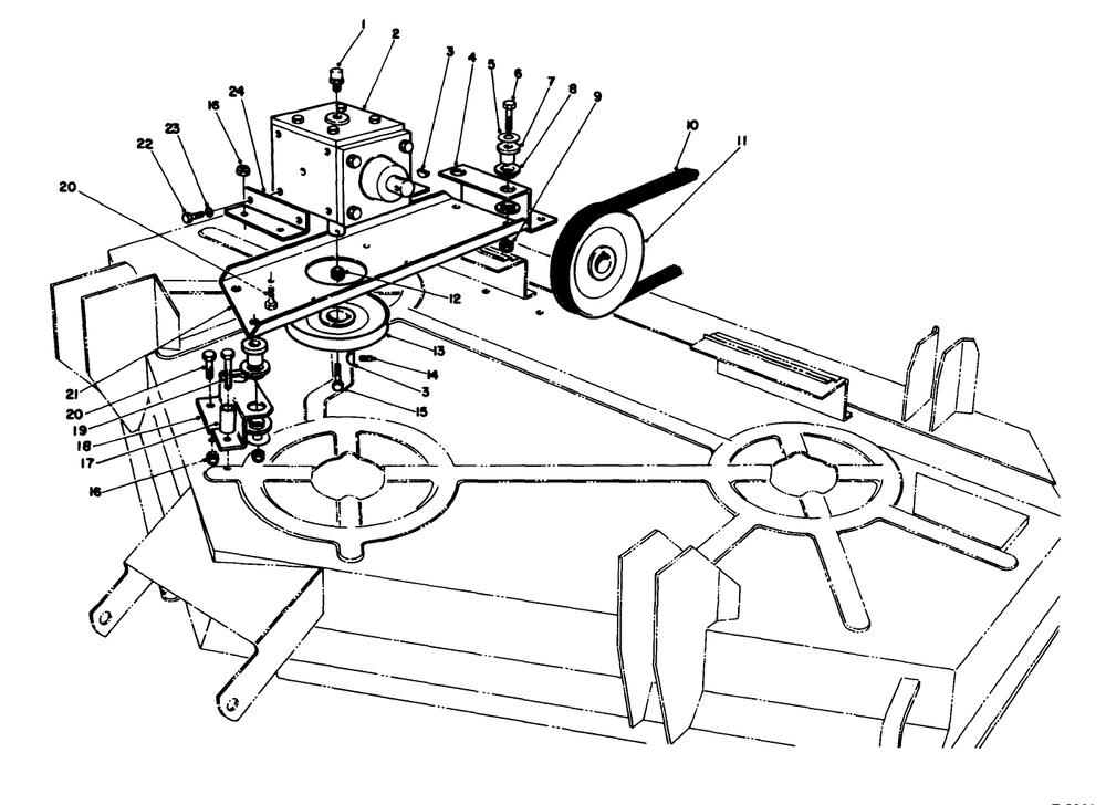 Cutting Unit Model No. 30747 (Continued) Diagram and Parts List for 30747 1000001 - 1999999 Toro Lawn Mower