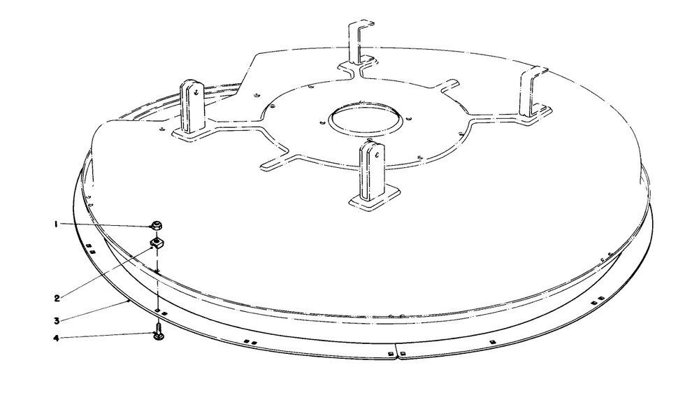 Wet Grass Bagging Kit No. 38-5730 (Optional) Diagram and Parts List for 57360 6000001 - 6999999 Toro Lawn Tractor