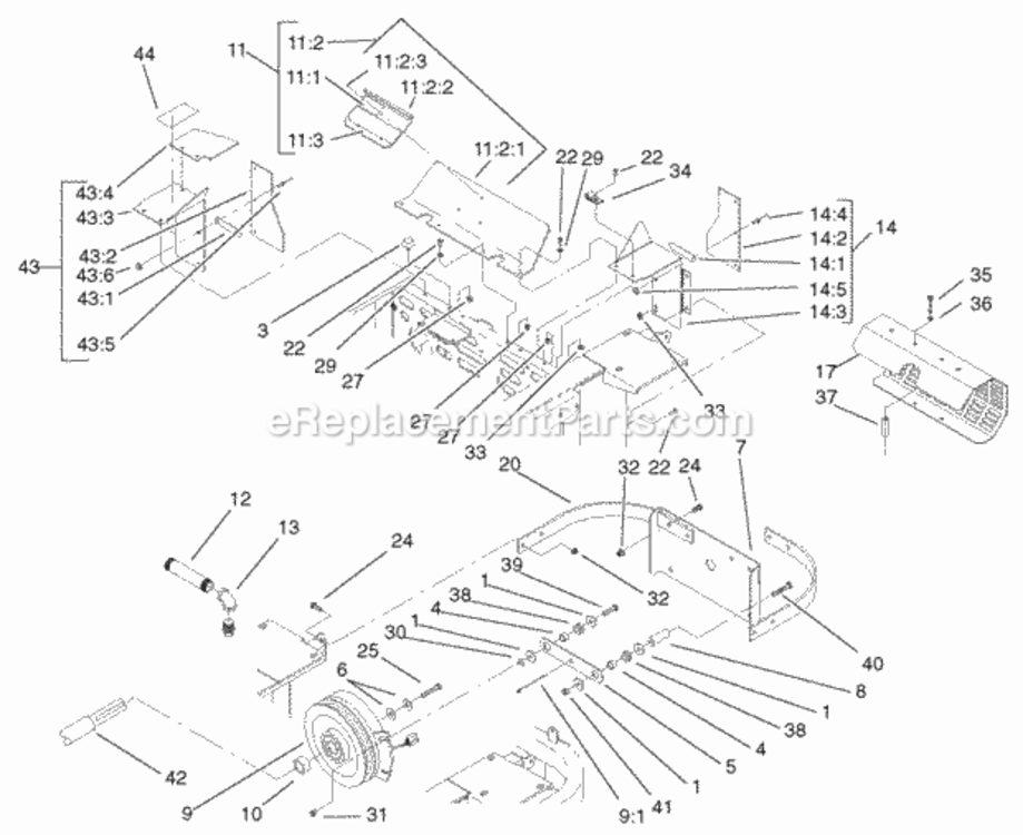 Page V Diagram and Parts List for 74226 210000001-210002100 Toro Lawn Tractor