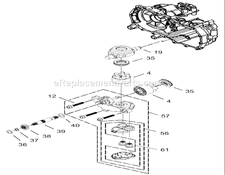 Page K Diagram and Parts List for 74325 230000001-230999999 - 2003 Toro Lawn Tractor