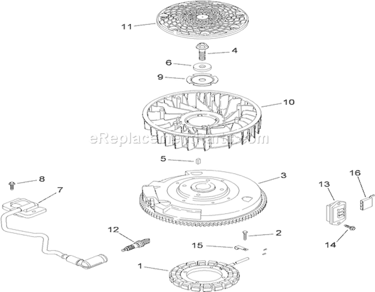 Ignition and Electrical Assembly Diagram and Parts List for 74363 290000505-290999999 - 2009 Toro Lawn Tractor