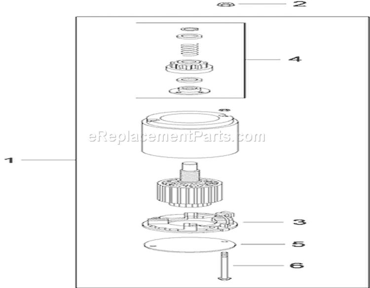 Starter Assembly Diagram and Parts List for 74380 290000001-290000325 - 2009 Toro Lawn Tractor