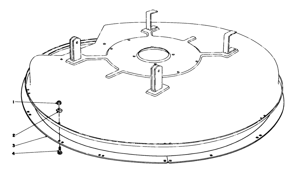 Wet Grass Bagging Kit No. 38-5730 (Optional) Diagram and Parts List for 56155 4000001 - 4999999 Toro Lawn Tractor