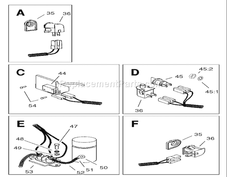 Page T Diagram and Parts List for 74570 210000001-210999999 - 2001 Toro Lawn Tractor