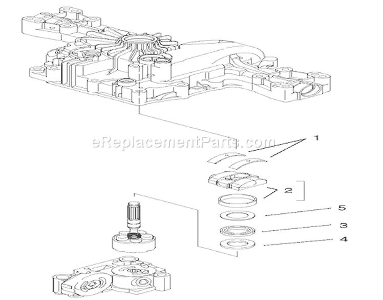 Range Shift Assembly Diagram and Parts List for 74570 210000001-210999999 - 2001 Toro Lawn Tractor