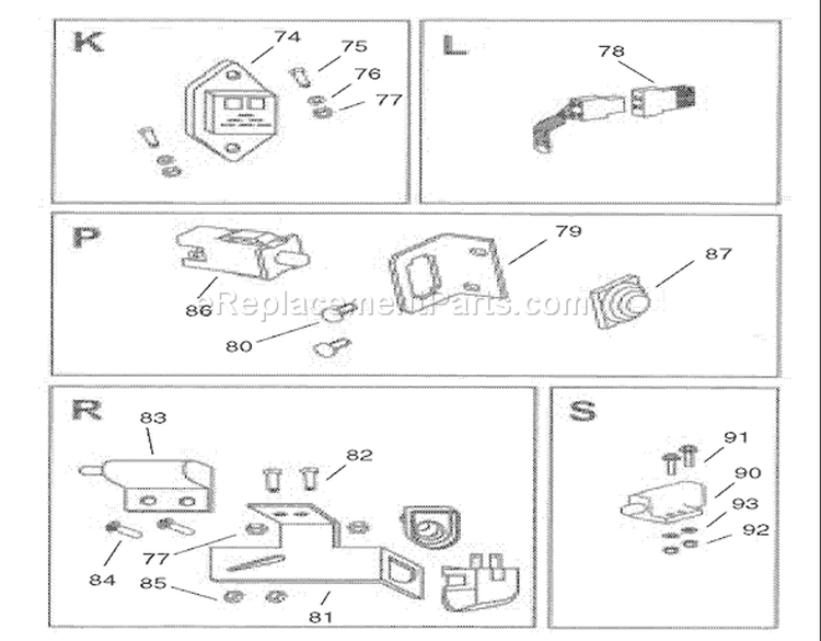 Page R Diagram and Parts List for 74570 220000001-220999999 - 2002 Toro Lawn Tractor