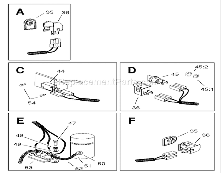 Page T Diagram and Parts List for 74570 220000001-220999999 - 2002 Toro Lawn Tractor