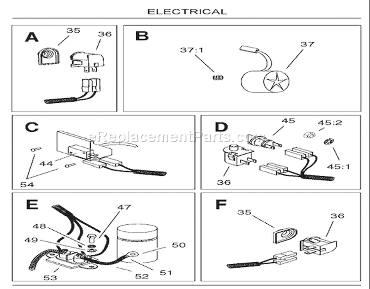Page S Diagram and Parts List for 74590 220000001-220999999 - 2002 Toro Lawn Tractor