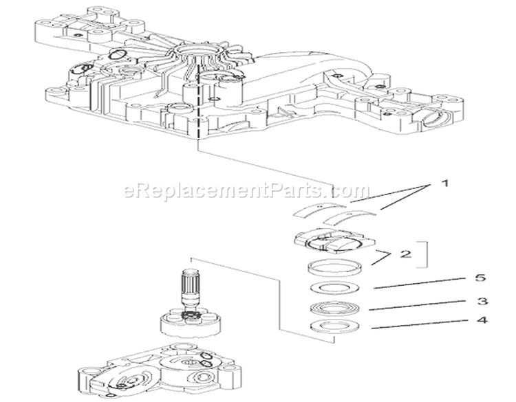 Range Shift Assembly Diagram and Parts List for 74590 230000001-230999999 - 2003 Toro Lawn Tractor