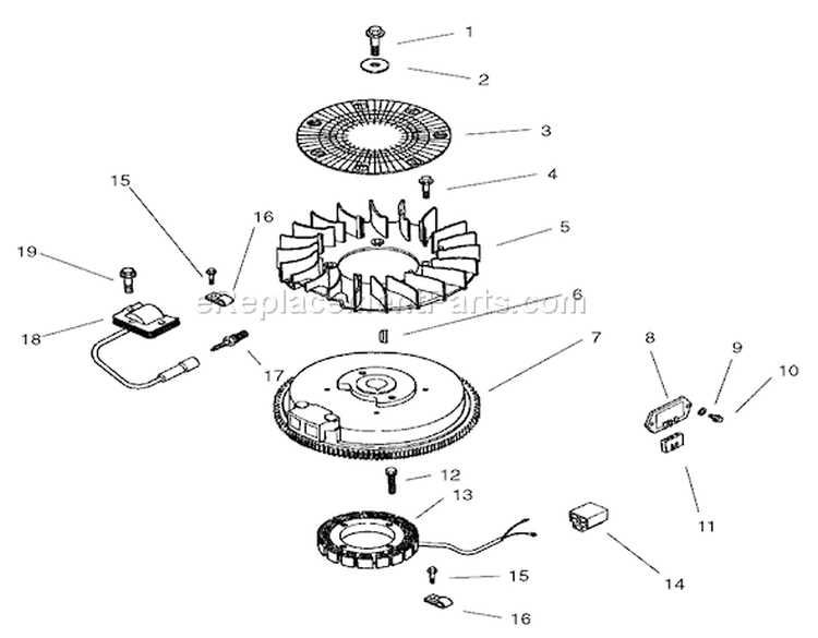 Ignition / Electrical Assembly Diagram and Parts List for 74601 220000001-220000912 - 2002 Toro Lawn Tractor
