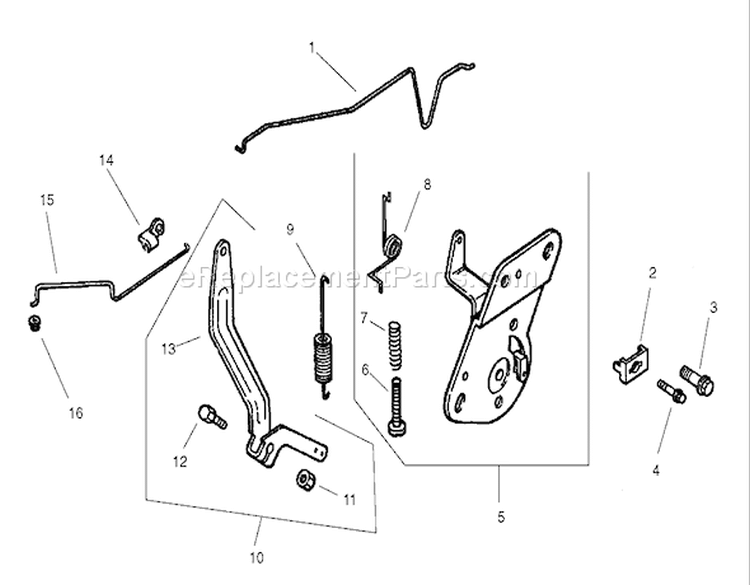 Page L Diagram and Parts List for 74601 220000913-220999999 - 2002 Toro Lawn Tractor