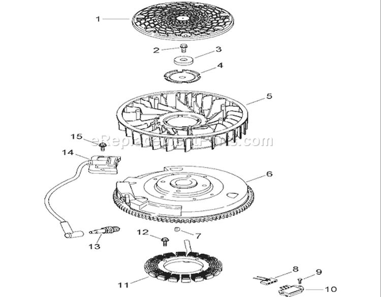 Ignition and Electrical Assembly Diagram and Parts List for 74399 270000001-270999999 - 2007 Toro Lawn Tractor