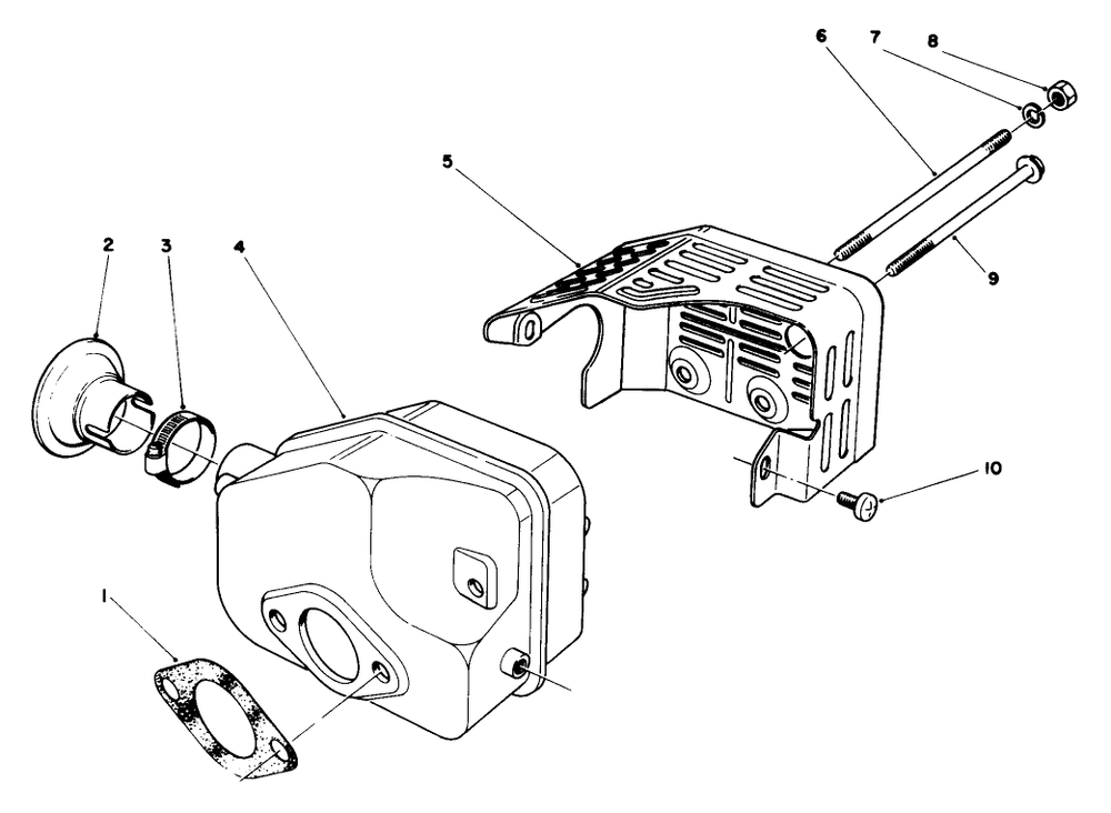 Engine Assembly Model No. 47ph7 (Continued) Diagram and Parts List for 22035 8000001 - 8002989 Toro Lawn Mower