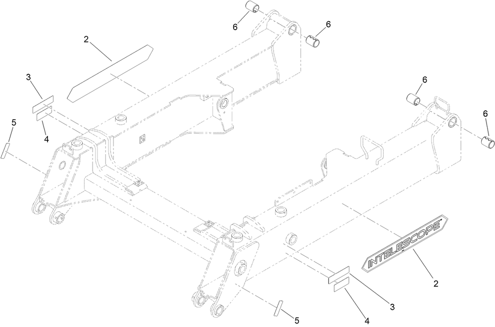 Upper Loader Arm Assembly No. 138-4730 Diagram and Parts List for 22530 414400000 - 999999999 Toro Lawn Tractor Accessories