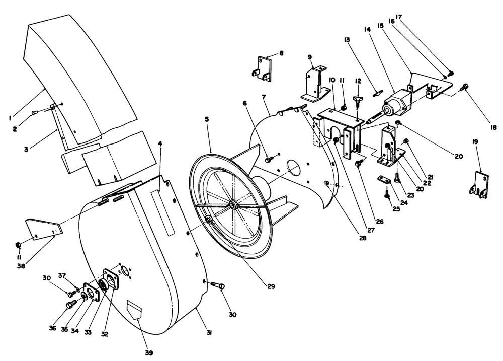 Grass Collector Model 30561 (Optional) Diagram and Parts List for 30798 9000001 - 9999999 Toro Lawn Tractor
