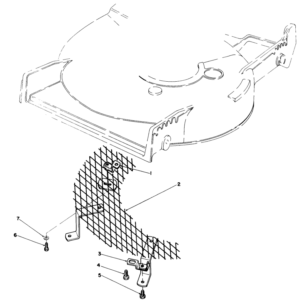 Leaf Shredder Kit Model No. 59157 (Optional) Diagram and Parts List for 20526C 7000001 - 7999999 Toro Lawn Mower
