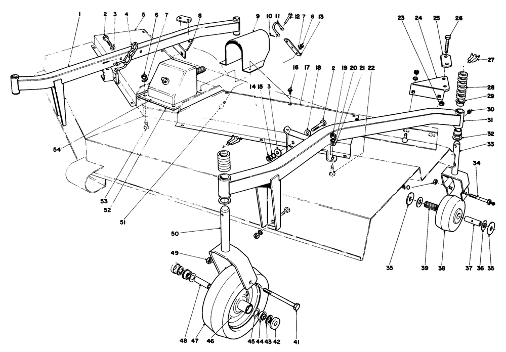 Cutting Unit Model No. 30721 (Continued) Diagram and Parts List for 30721 400001 - 499999 Toro Lawn Mower