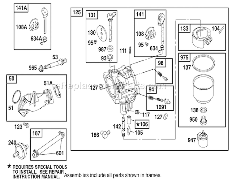 Page J Diagram and Parts List for 77104 200000001-200999999 - 2000 Toro Lawn Tractor