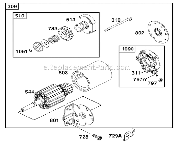 Engine Diagram and Parts List for 77104 200000001-200999999 - 2000 Toro Lawn Tractor