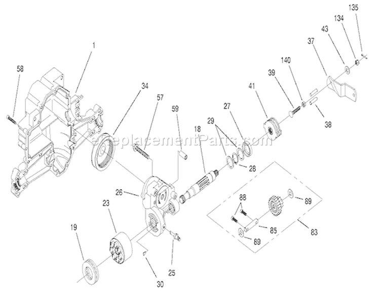 Page W Diagram and Parts List for 77106 200000001-200999999 - 2000 Toro Lawn Tractor