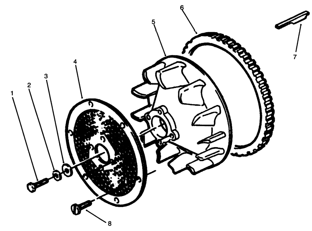 Blower Screen & Ring Diagram and Parts List for 73501 59002869 - 59002946 Toro Lawn Tractor